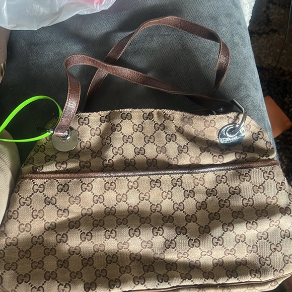 Gucci small tote-project bag. Hardware in good condition. Authentic. - Picture 5 of 12